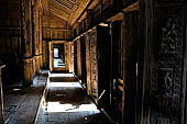 Myanmar - Mandalay, Shwenandaw Kyaung (the Golden Palace) a wonderful example of the Burmese unique teak architecture and wood-carving art. 